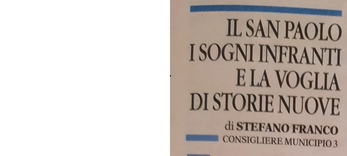 Articolo su Gazzetta del Mezzogiorno su San Paolo e futuro