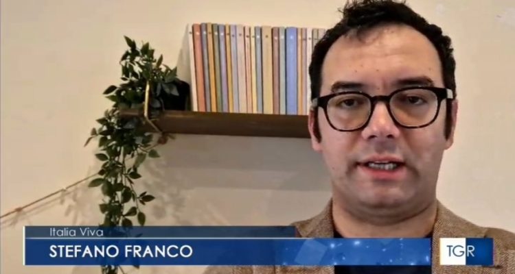 Stefano Franco, Italia Viva, durante un’intervista sulla manovra sanità Decaro e sul riequilibrio del sistema sanitario pugliese